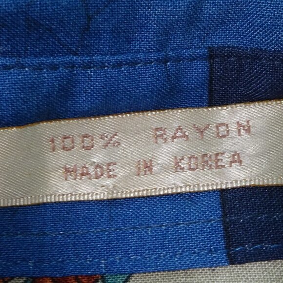 Campia Moda Blue Picnic Shirt X-Large - Picture 3 of 6